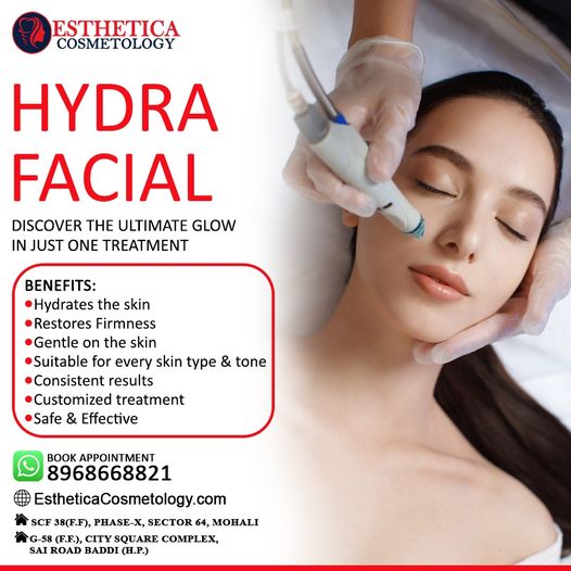 HydraFacial in 5 phase